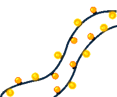 String Lights Sticker