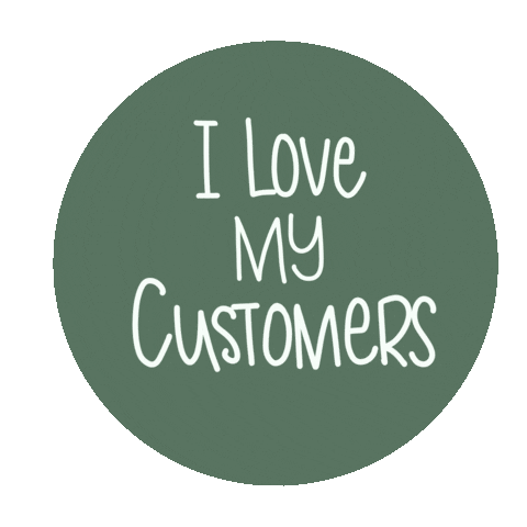 Customer Love Sticker