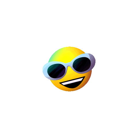 Emoji Sunglasses Sticker by INF1N1TE for iOS & Android | GIPHY
