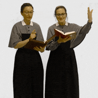 sisters lesen GIF by Pfingstjugendtreffen Aidlingen