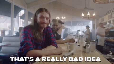 Golden Globes Bad Idea GIF by SPLENDA - Find & Share on GIPHY