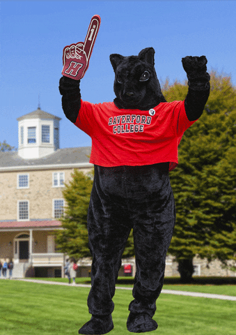 Celebrate Number One GIF by Haverford College