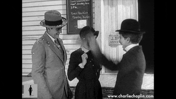 silent film wedding GIF by Charlie Chaplin