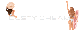 The Dusty Cream Sticker