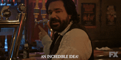 Good Idea GIF by What We Do in the Shadows