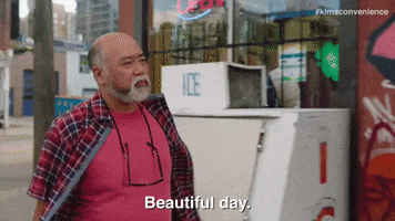 Beautiful Day Weather GIF by Kim's Convenience