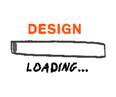 Arrow Loading Sticker by the Neighborhood Design Center