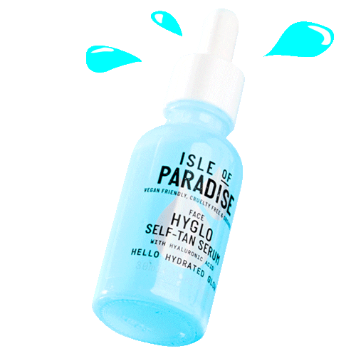 Hyaluronic Acid Skincare Sticker by Isle of Paradise