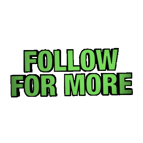 Follow For More Sticker