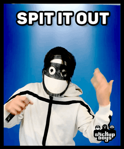 Spit It Out GIF by Stick Up Music