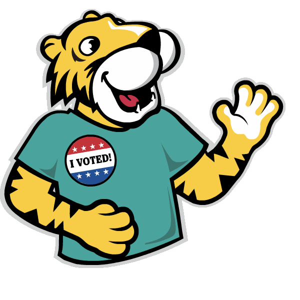 College Voting Sticker by Towson University