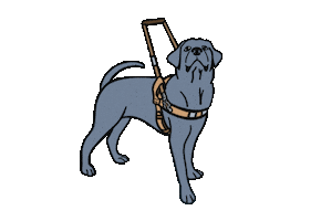 Guide Dogs of the Desert Sticker