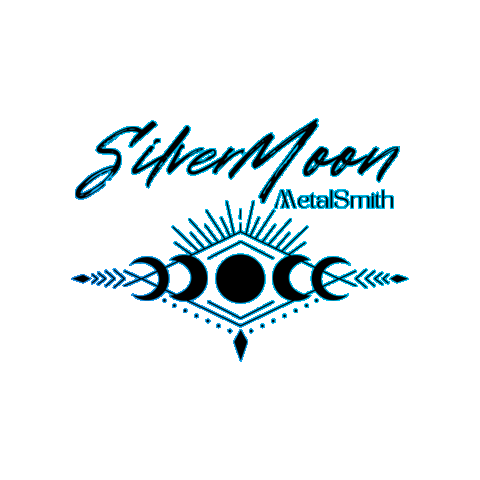 Silver Moon MetalSmith Sticker