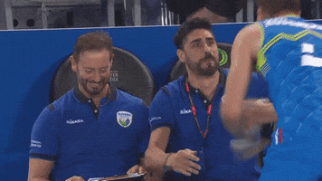 Gesture Slovenia GIF by Volleyball World