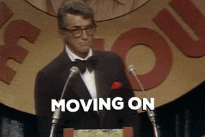 Im Out Over There GIF by Dean Martin