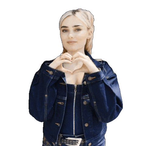 Happy Heart Sticker by Meg Donnelly