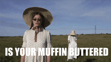 Is Your Muffin Buttered GIF by Jennifer @ All Y'All Yoga