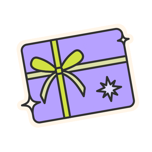 Christmas Birthday Sticker