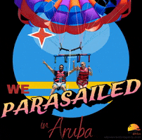 Aruba GIF by parasailinginaruba