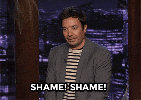 Jimmy Fallon Shame GIF by The Tonight Show Starring Jimmy Fallon