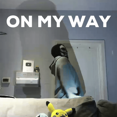 On My Way GIF
