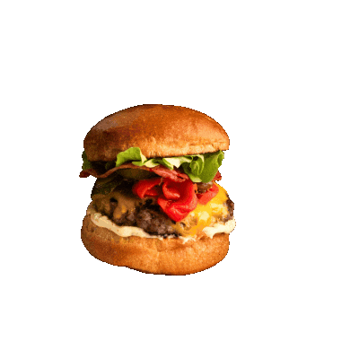 Too Burger Sticker
