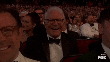 Steve Martin Laugh GIF by Emmys