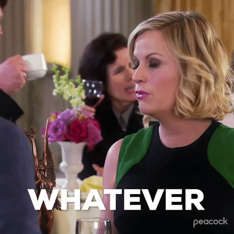 Season 6 Whatever GIF by Parks and Recreation