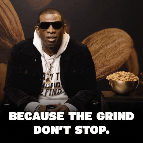 Work Out Grind GIF by California Almonds