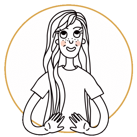 Virag Sticker by Virágbuborék Műhely