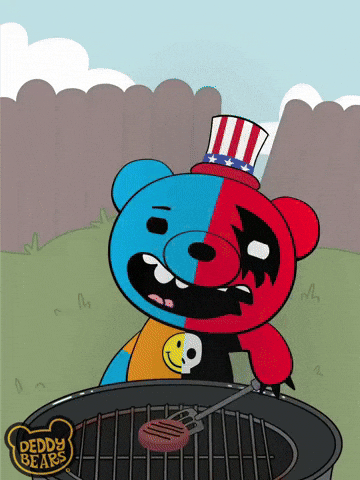 4Th Of July Party GIF by DeddyBears