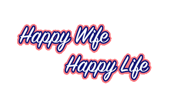 Wife Happy Life Sticker by The Millennial Homemakers Podcast