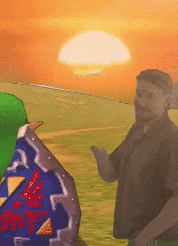 Sunset Zelda GIF