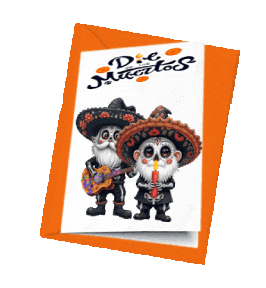 Day Of The Dead Gnomes Sticker