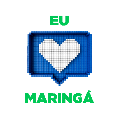 Natal Love Sticker by Prefeitura de Maringá