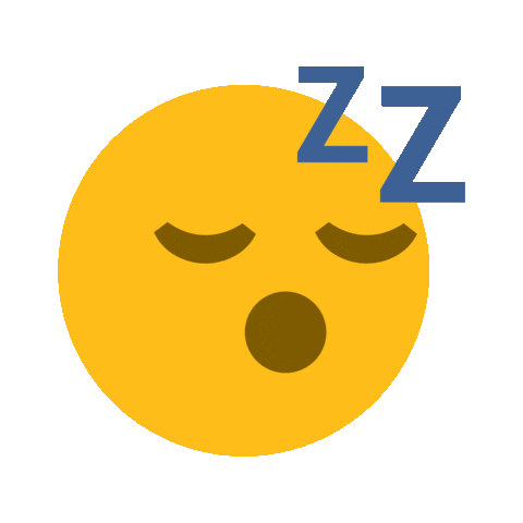 Tired Sleep Sticker by Sawyer
