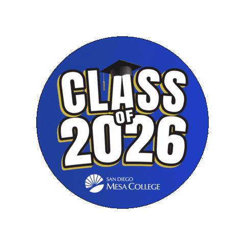 Graduation Grad Sticker by sdmesacollege