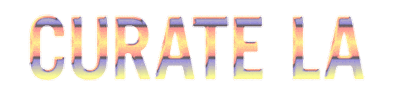 Curate LA Sticker