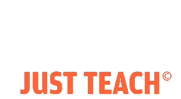 Just Teach Sticker