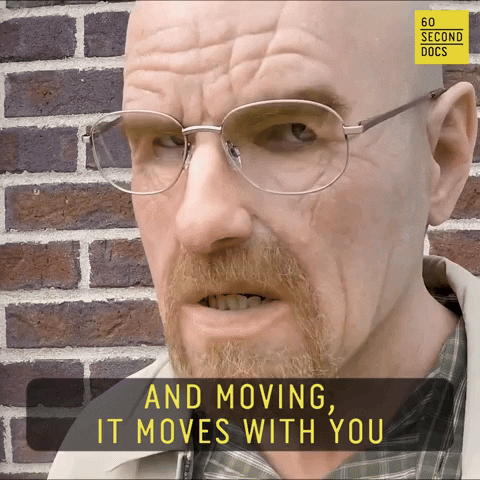 Scaring Walter White GIF by 60 Second Docs