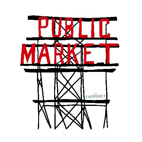 The Evergrey Sticker