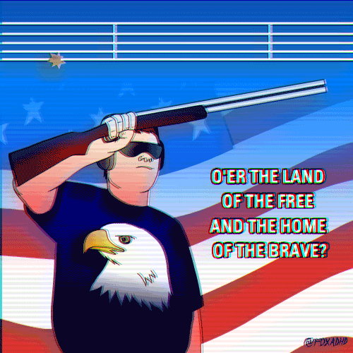 star spangled banner fox GIF by Animation Domination High-Def