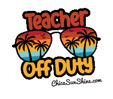 Class Dismissed Travel Sticker by ChicaSunshineShop