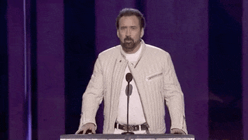Nicholas Cage Beige GIF by Film Independent Spirit Awards