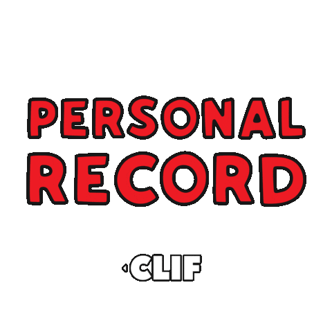 Refuel Personal Best Sticker by CLIF Bar