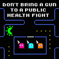 Stay Home Pac Man GIF by INTO ACT!ON