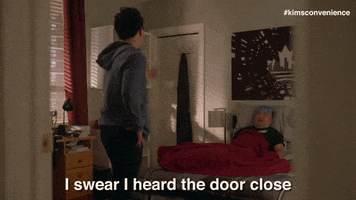 the door cbc GIF by Kim's Convenience