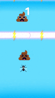 fly poop GIF by ReadyGames
