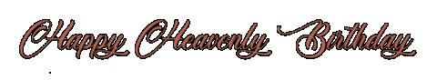 Happy Heavenly Birthday Sticker