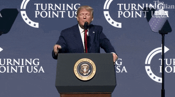 Donald Trump Windmill GIF by GIPHY News